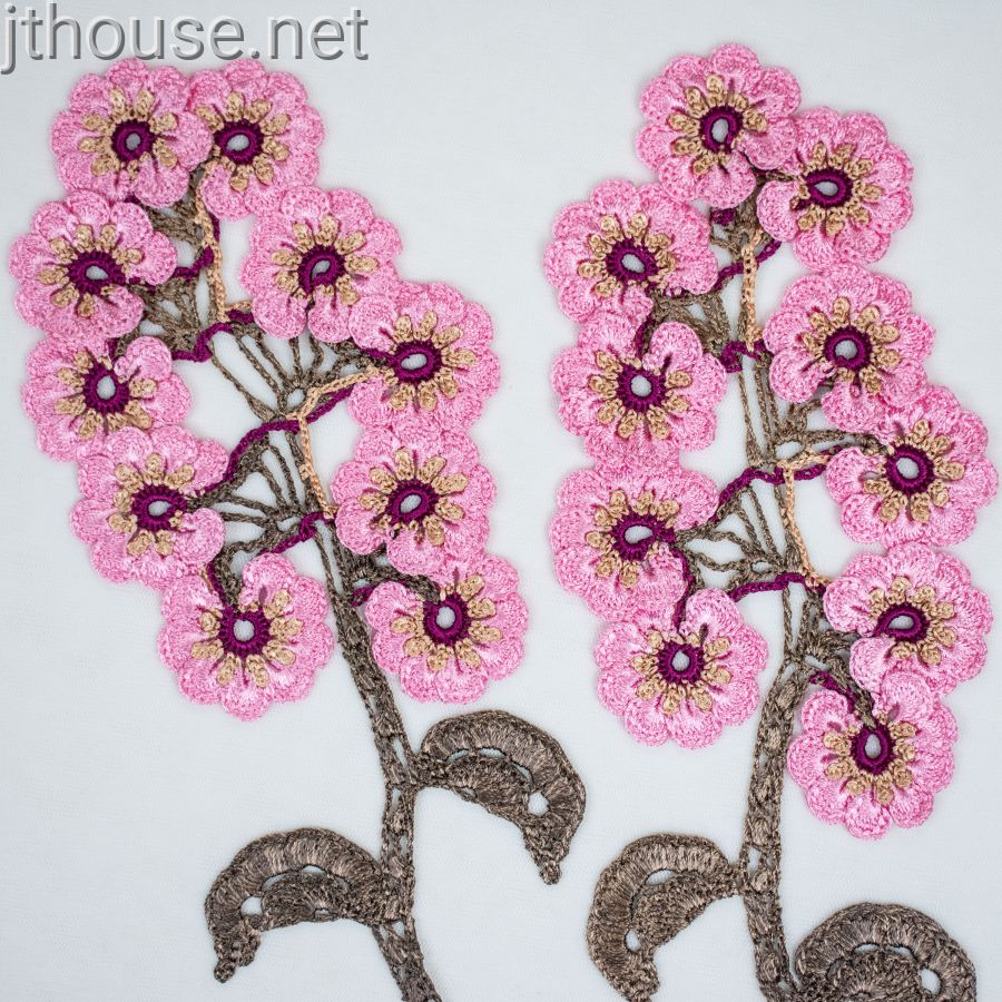 Crochet Motif - 'Sakura'